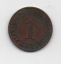 ALEMANIA DEL AÑO 1931 IMPERIO REPUBLICA WEIMAR LETRA A DE 1 REICHSPFENNIG