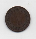 ALEMANIA DEL AÑO 1934 IMPERIO REPUBLICA WEIMAR LETRA A DE 1 REICHSPFENNIG