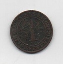 ALEMANIA IMPERIO REPUBLICA WEIMAR DEL AÑO 1934 LETRA J DE 1 REICHSPFENNIG