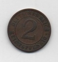 ALEMANIA IMPERIO REPUBLICA WEIMAR DEL AÑO 1924 LETRA E DE 2 REICHSPFENNIG