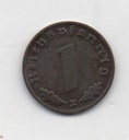 ALEMANIA REICH DEL AÑO 1937 LETRA E DE 1 REICHSPFENNIG