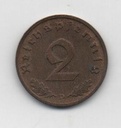 ALEMANIA REICH DEL AÑO 1940 LETRA D DE 2 REICHSPFENNIG