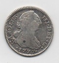 ESPAÑA CARLOS III DEL AÑO 1777 DE 2 REALES