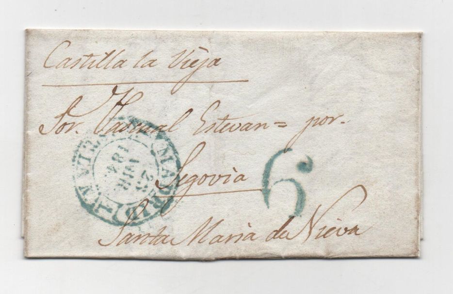 ESPAÑA Nº 2 CASTILLA LA NUEVA-MADRID DEL 24-04-1843