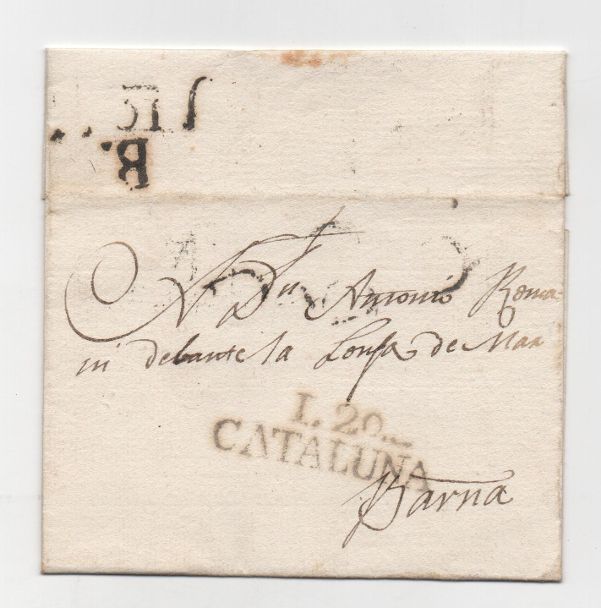 ESPAÑA Nº 5 CATALUÑA-IGUALADA, MODELO: 1.20