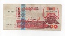 ARGELIA DEL AÑO 1998 DE 1000 DINARS