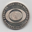 AUSTRIA DEL AÑO 1974 DE 50 SCHILLING