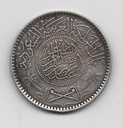 ARABIA SAUDI DEL AÑO 1944 DE 1 RIYAL
