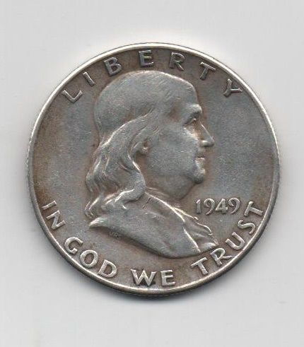 ESTADOS UNIDOS DEL AÑO 1949 DE 1/2 DOLAR