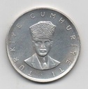 TURQUIA DEL AÑO 1970 DE 25 LIRAS