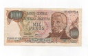 ARGENTINA DEL AÑO 1973-1976 DE 1000 PESOS