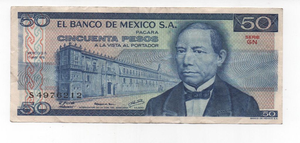 MEXICO DEL AÑO 1979 DE 50 PESOS