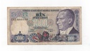TURKIA DEL AÑO 1986 DE 1000 LIRASI