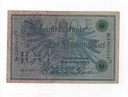 ALEMANIA DEL AÑO 1908 DE 100 MARCOS