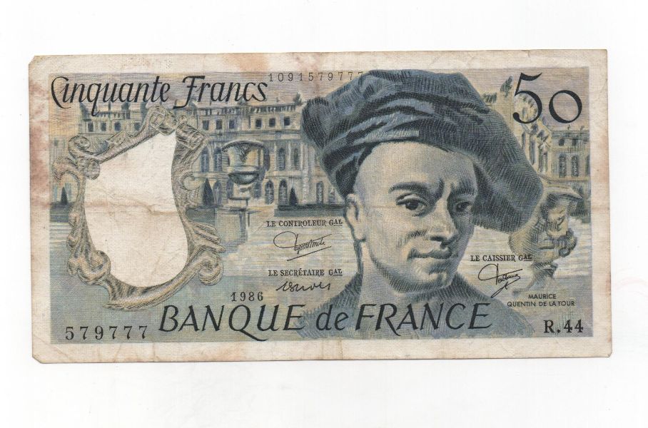FRANCIA DEL AÑO 1986 DE 50 FRANCOS