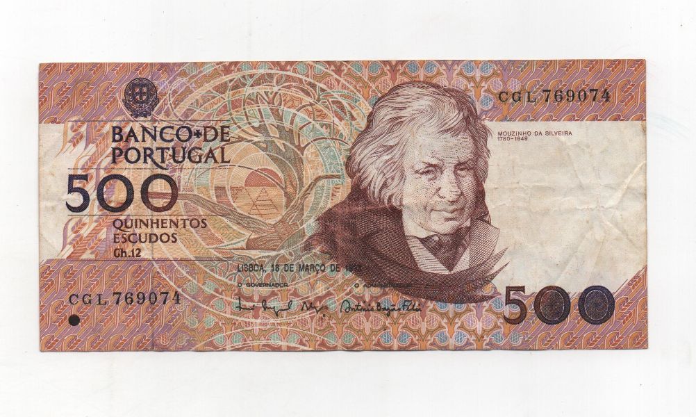 PORTUGAL DEL AÑO 1993 DE 500 ESCUDOS