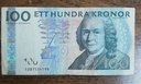 SUECIA DEL AÑO 2000 DE 100 KORONAS