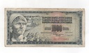 YUGOSLAVIA DEL AÑO 1981 DE 1000 DINARA
