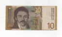 YUGOSLAVIA DEL AÑO 2000 DE 10 DINARA