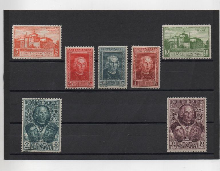 ESPAÑA DEL AÑO 1930 Nº 559/565 DESCUBRIMIENTO DE AMERICA AEREOS **