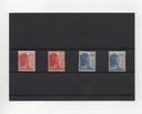 ESPAÑA DEL AÑO 1938 Nº 751/754 ALEGORIA DE LA REPUBLICA **