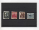 ESPAÑA DEL AÑO 1938 Nº 770/772 MONUMENTOS Y AUTOGIRO (VALOR 2 PTS SOMBRAS DE OXIDO) **