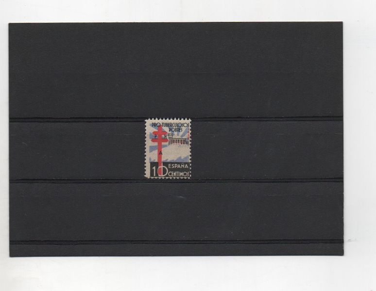 ESTADO ESPAÑOL (FRANCO) DEL AÑO 1938 Nº 866** PRO TUBERCULOSOS