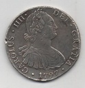 ESPAÑA CARLOS IV DEL AÑO 1797 DE 8 REALES
