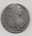 ESPAÑA CARLOS IV DEL AÑO 1808 DE 8 REALES