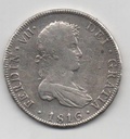 ESPAÑA FERNANDO VII DEL AÑO 1816 DE 8 REALES