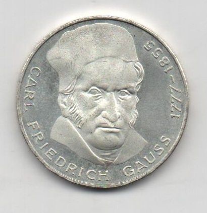 ALEMANIA FEDERAL DEL AÑO 1977 LETRA J DE 5 MARCOS