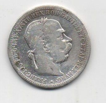 AUSTRIA DEL AÑO 1895 IMPERIO FRANCISCO JOSEP DE 1 CORONA