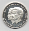 ALEMANIA- MEDALLA DE PLATA -FRIEDRICH HERZOG. MARIE PRINZESSIN DE 1993