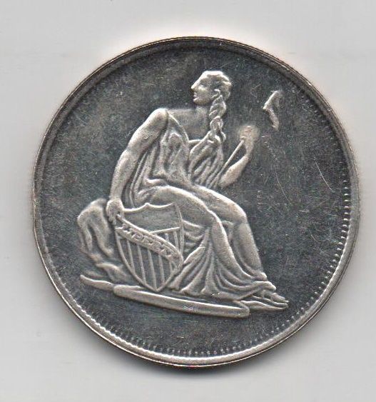 ESTADOS UNIDOS SENTADA DEL AÑO 1987 DE 1 ONZA TROY MUJER SENTADA