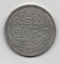 EGIPTO DEL AÑO 1917 DE 20 PIASTRAS