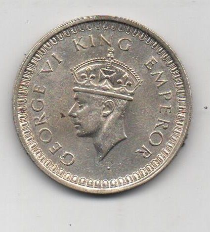 INDIA DEL AÑO 1942 DE 1 RUPIA GEORGE VI