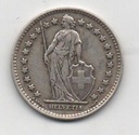 SUIZA DEL AÑO 1937 DE 1 FRANCO