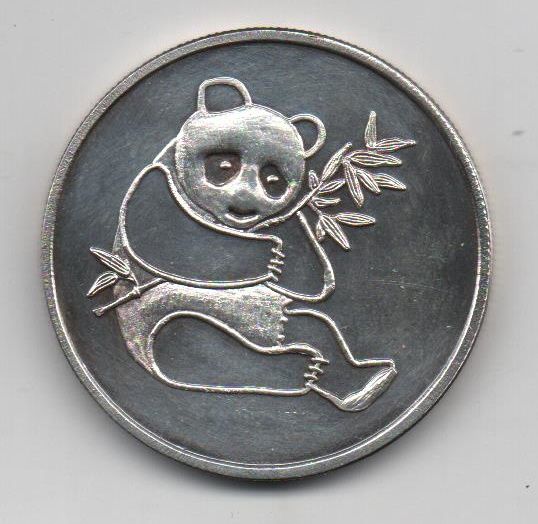 CHINA 1 ONZA TROY PANDA