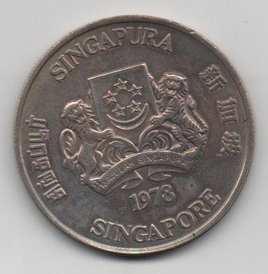 SINGAPUR DEL AÑO 1978 DE 10 DOLARES