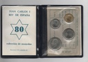 ESPAÑA CARTERA OFICIAL DE PESETAS J. CARLOS I DEL AÑO 1980