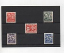 ESTADO ESPAÑOL (FRANCO) DEL AÑO 1945 Nº 993/997 ** PRO TUBERCULOSOS