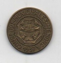 ESPAÑA GUERRA CIVIL CONSEJO MENORCA DEL AÑO 1957 DE 1 PESETA