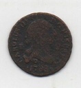 ESPAÑA CARLOS III DEL AÑO 1788 DE 2 MARAVEDIES CECA SEGOVIA