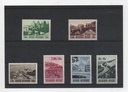 COLECCIÓN DE SELLOS DE BELGICA DEL AÑO 1953 SERIE Nº 918/923