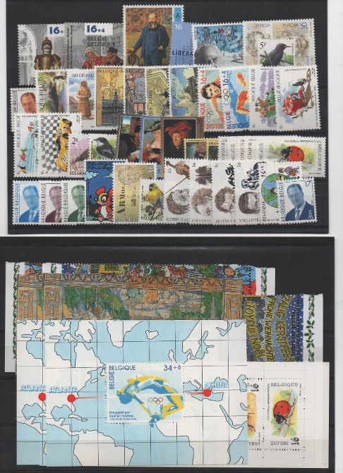 BELGICA AÑO COMPLETO DE 1996