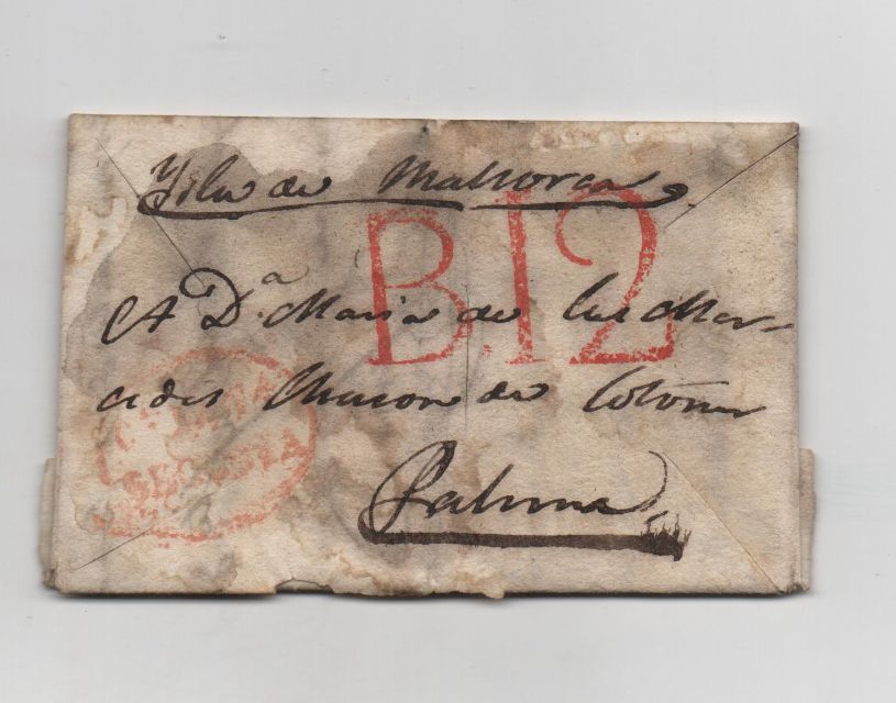 ESPAÑA Nº 58 PALMA AÑO 1826