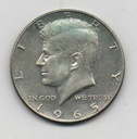 ESTADOS UNIDOS DEL AÑO 1965 DE 1/2 DOLAR