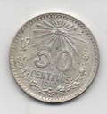 MEXICO DEL AÑO 1944 DE 50 CENTAVOS