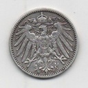 ALEMANIA IMPERIO DEL AÑO 1903 LETRA G DE 1 MARCOS