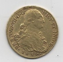 ESPAÑA FERNANDO VII DEL AÑO 1816 DE 8 ESCUDOS
